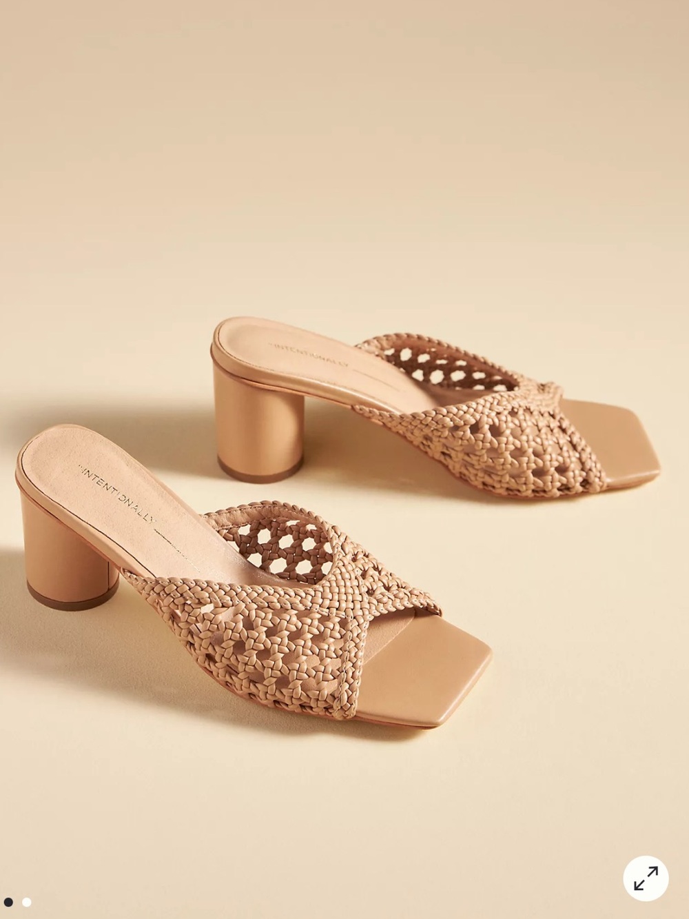 Intentionally Blank Cassandra
Woven Block Heels